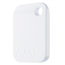 Захищений безконтактний брелок для клавіатури Ajax Tag, White, 3 шт (000022792)