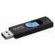 USB Flash Drive 32Gb ADATA UV220, Black/Blue (AUV220-32G-RBKBL)
