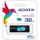 USB Flash Drive 32Gb ADATA UV220, Black/Blue (AUV220-32G-RBKBL)