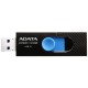 USB 3.0 Flash Drive 64Gb ADATA AUV320, Black/Blue (AUV320-64G-RBKBL)