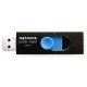 USB 3.0 Flash Drive 128Gb ADATA AUV320, Black/Blue (AUV320-128G-RBKBL)