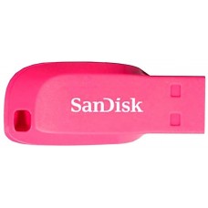 USB Flash Drive 32Gb SanDisk Cruzer Blade, Pink (SDCZ50C-032G-B35PE)