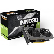 Видеокарта GeForce GTX 1650, Inno3D, Twin X2 OC V3, 4Gb GDDR6 (N16502-04D6X-171330N)