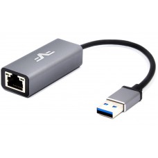 Мережевий адаптер USB Frime NCF-USBAGbLan02, Gigabit Ethernet RTL8153, USB TYPE-A