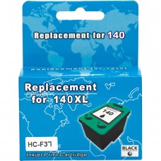 Картридж HP №140XL (CB336HE), Black, MicroJet (HC-F37L)