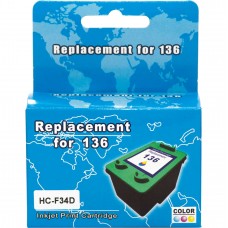 Картридж HP №136 (C9361HE), Color, MicroJet (HC-F34D)