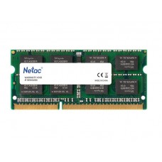 Память SO-DIMM, DDR3, 8Gb, 1600 MHz, Netac, 1.35V (NTBSD3N16SP-08)