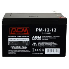 Батарея для ИБП 12В 12Ач PowerCom PM1212AGM 150х100х95 мм AGM