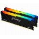 Память 8Gb x 2 (16Gb Kit) DDR4, 3733 MHz, Kingston Fury Beast RGB, Black (KF437C19BB2AK2/16)