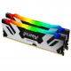 Пам'ять 24Gb x 2 (48Gb Kit) DDR5, 6400 MHz, Kingston Fury Renegade RGB, Black/Silver (KF564C32RSAK2-48)