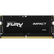 Пам'ять SO-DIMM, DDR5, 16Gb, 6400 MHz, Kingston Fury Impact, 1.35V, CL38 (KF564S38IB-16)