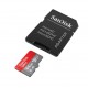 Карта памяти microSDXC, 64Gb, SanDisk Ultra, SD адаптер (SDSQUAB-064G-GN6MA)