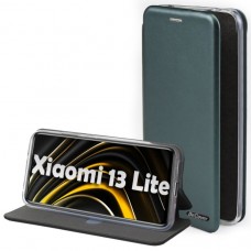 Чехол-книжка для смартфона Xiaomi 13 Lite, BeCover Exclusive, Dark Green