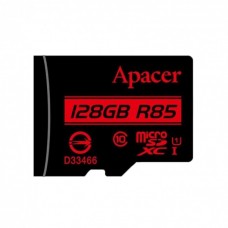 Карта пам'яті microSDXC, 128Gb, Class10 UHS-1, Apacer, без адаптера (AP128GMCSX10U5-RA)