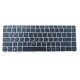 Клавіатура для ноутбука HP EliteBook 840 G3, 745 G3, 745 G4, Black/Grey, с рамкой (V151536E-MU)