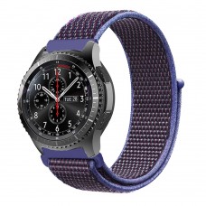 Ремешок для Xiaomi iMi KW66/Mi Watch Color/Haylou LS01, Nylon Style BeCover, Purple (705884)
