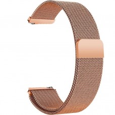 Ремешок для Xiaomi iMi KW66 (22mm)/Mi Watch Color, BeCover Milanese Style, Rose Gold (707748)