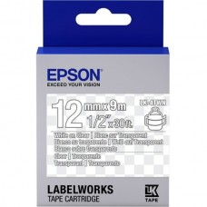 Картридж Epson LK4TWN, Transparent White / Transparent, 12 мм / 9 м (C53S654013)