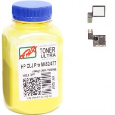 Тонер + чіп HP CLJ Pro M377/M452/M477, Yellow, 100 г / 2300 копій, AHK (1505173)