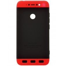 Бампер для Xiaomi Redmi Note 5A, Black-Red, BeCover Super-protect Series (701870)