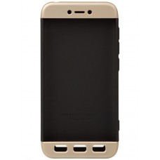 Бампер для Xiaomi Redmi 5A, Black-Gold, BeCover Super-protect Series (701883)