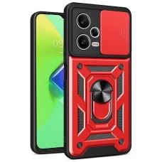 Бампер для Xiaomi Redmi Note 12 Pro 5G/12 Pro Plus 5G, Red, BeCover Military (709162)