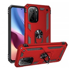 Бампер для Xiaomi Redmi Note 10/10s, Red, BeCover Military (706130)