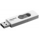 USB Flash Drive 32Gb ADATA UV220, White/Grey (AUV220-32G-RWHGY)