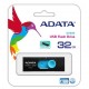 Флеш накопитель USB 32Gb ADATA UV320, Black/Blue, USB 3.2 Gen 1 (AUV320-32G-RBKBL)