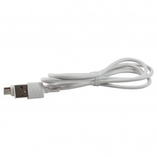 Кабель USB - micro USB 1 м Hoco Victory White, 2.4A (X83)
