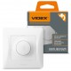 Димер Videx Binera, White, 600 Вт, 86x86 мм, IP20 (VF-BNDM600-W)