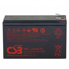 Батарея для ДБЖ 12В 9Ач CSB (HRL1234WF2)
