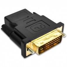 Адаптер DVI-D (M) - HDMI (F), STLab, Black (U-994)