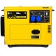 Дизельний генератор Qube QFED7500S, Yellow
