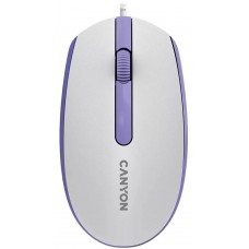 Мышь Canyon M-10, White Lavender (CNE-CMS10WL)