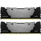 Память 16Gb x 2 (32Gb Kit) DDR4, 3200 MHz, Kingston Fury Renegade, Black (KF432C16RB12K2/32)