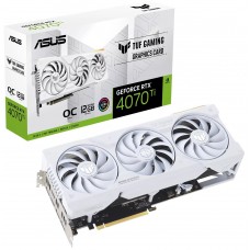 Видеокарта GeForce RTX 4070 Ti, Asus, TUF GAMING OC (White Edition)(TUF-RTX4070TI-O12G-WHITE-GAMING)