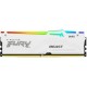 Пам'ять 16Gb DDR5, 5600 MHz, Kingston Fury Beast RGB, White (KF556C40BWA-16)