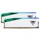 Память 16Gb x 2 (32Gb Kit) DDR5, 6600 MHz, Patriot Viper Elite 5 RGB, White (PVER532G66C36KW)