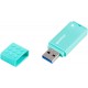 Флеш накопичувач USB 128Gb Goodram UME3 Care, Teal, USB 3.2 Gen 1 (UME3-1280CRR11)