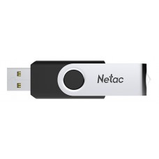 USB 3.0 Flash Drive 32Gb Netac U505, Black/Silver (NT03U505N-032G-30BK)