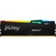 Пам'ять 32Gb x 4 (128Gb Kit) DDR5, 5200 MHz, Kingston Fury Beast RGB, Black (KF552C40BBAK4-128)