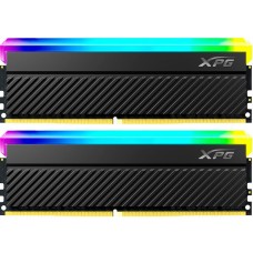 Память 8Gb x 2 (16Gb Kit) DDR4, 3600 MHz, ADATA XPG Spectrix D45G, Black (AX4U36008G18I-DCBKD45G)