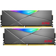 Пам'ять 8Gb x 2 (16Gb Kit) DDR4, 3600 MHz, ADATA XPG Spectrix D50, Black (AX4U36008G18I-DT50)