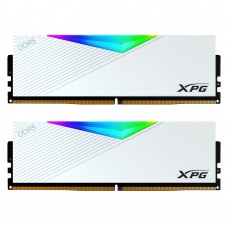 Память 16Gb x 2 (32Gb Kit) DDR5, 6000 MHz, ADATA XPG Lancer RGB, White (AX5U6000C3016G-DTLABRWH)