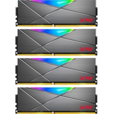 Пам'ять 8Gb x 4 (32Gb Kit) DDR4, 3600 MHz, ADATA XPG Spectrix D50, Black (AX4U36008G18I-QCTG50)