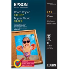 Фотобумага Epson, глянцевая, A3, 200 г/м², 20 л (C13S042536)
