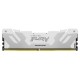 Память 16Gb DDR5, 7200 MHz, Kingston Fury Renegade, White/Silver (KF572C38RW-16)