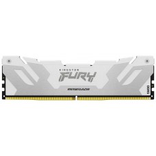 Пам'ять 16Gb DDR5, 6000 MHz, Kingston Fury Renegade, White/Silver (KF560C32RW-16)