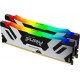 Пам'ять 16Gb x 2 (32Gb Kit) DDR5, 7200 MHz, Kingston Fury Renegade RGB, Black/Silver (KF572C38RSAK2-32)